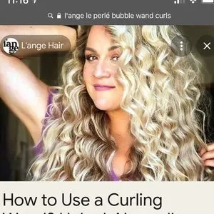Bubble wand curls lange hotsell